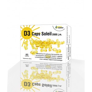 D3 Caps Soleil 2000j.m. 60kaps