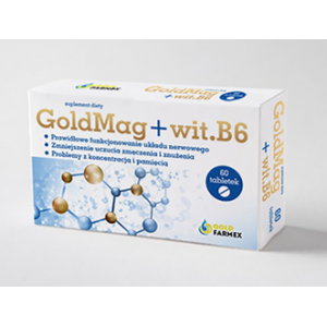 GoldMag + wit. B6 60tabl....