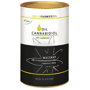 OLEJEK KONOPNY 5% Macerat...