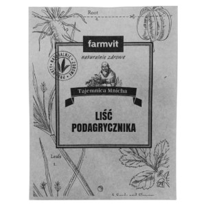 Podagrycznik liść 50g Farmvit